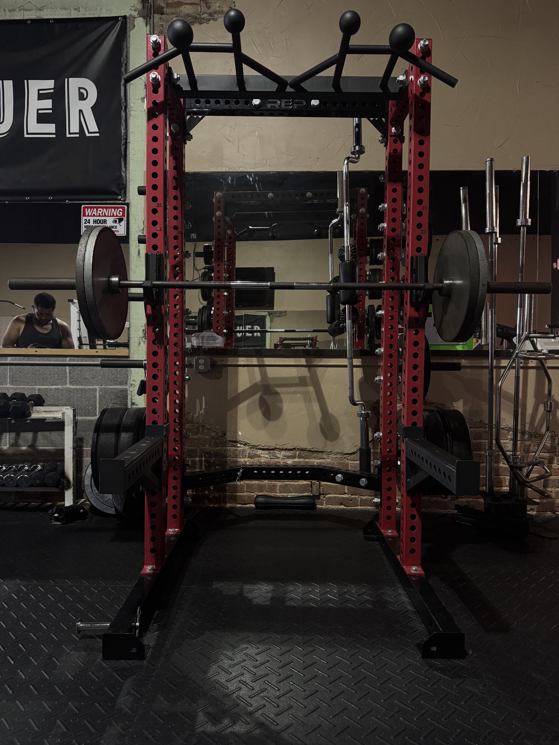 Squat Rack & Smith Machine