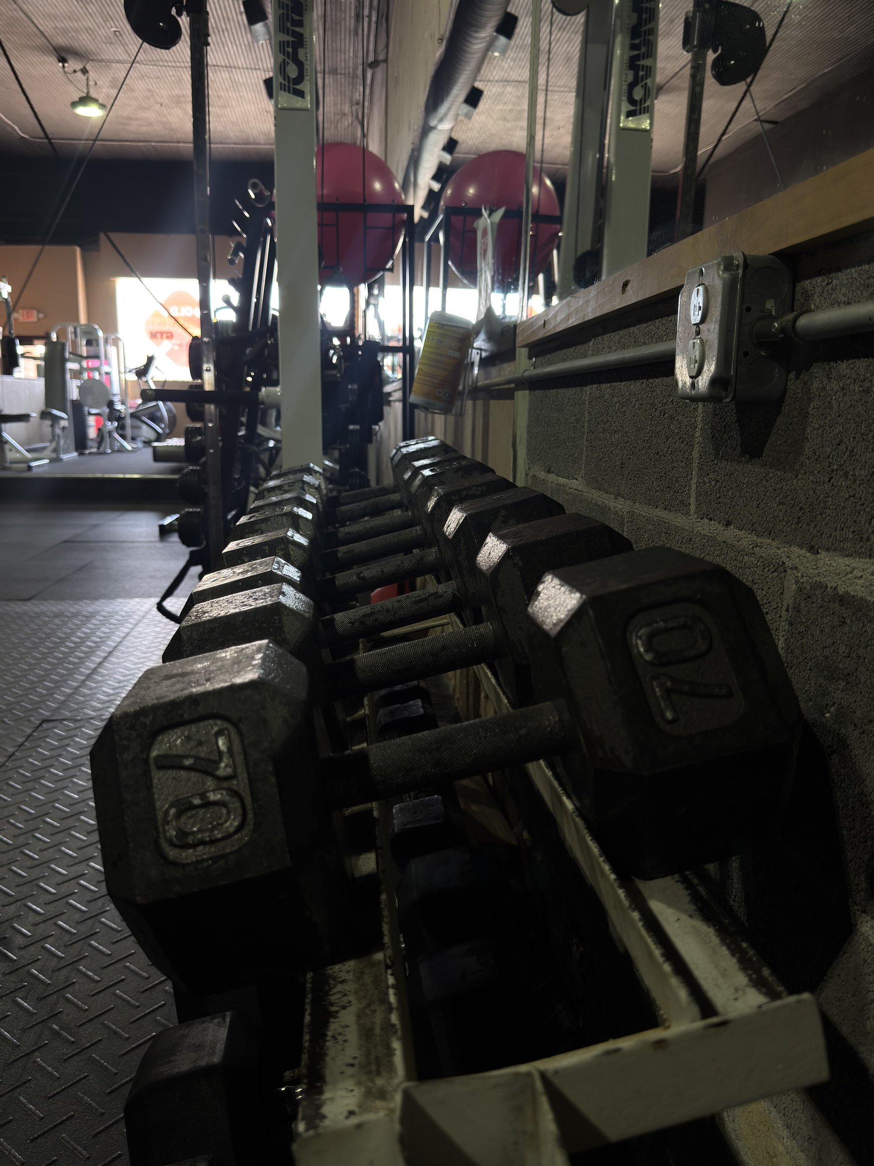 Dumbbell rack